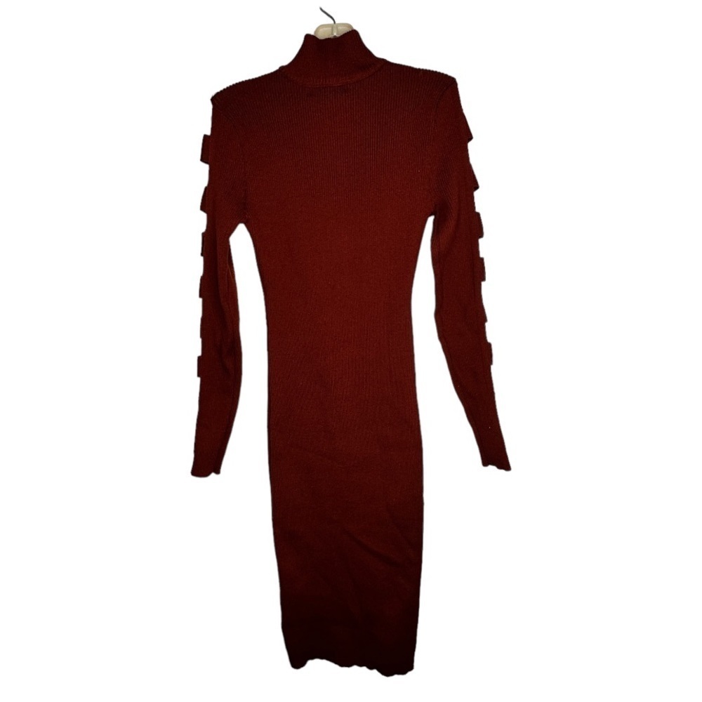 Almost Famous Bodycon Ribbed Dress - Picture 4 of 6